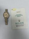 Rolex Datejust Gold Diamond Dial on President Ref 69179 with Papers  1994 - Image 4