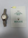 Rolex Oyster Perpetual Silver Dial on Jubilee Ref 76193 with Papers  2002 - Image 5