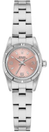 Rolex Oyster Perpetual Pink Dial on Oyster Ref 76030