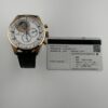 Zenith El Primero Tourbillon White Chronograph Dial on Dark Brown Leather Ref 18.2280.4035 with Card  2023 - Image 5