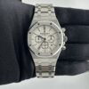 Audemars Piguet Royal Oak White Dial on Bracelet Ref 26320ST.OO.1220ST.02 with Papers  2014 - Image 2