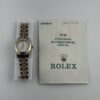Rolex Oyster Perpetual  White Roman Dial on Jubilee Ref 76193 with Papers  2001 - Image 5
