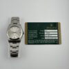 Rolex Oyster Perpetual Silver Dial on Oyster Ref 116000 with Card Old Green  2014 - Image 5