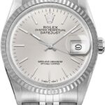 Rolex Datejust Silver Dial on Jubilee Ref 1601/4 with Papers  1970