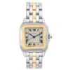 Cartier Panthere White Roman Dial on 5 Row Links Ref 183949