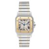 Cartier Santos Galbee White Roman Dial Ref 2319