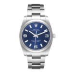 Rolex Oyster Perpetual Blue Dial on Oyster Ref 114200 with New Style Card White  2019