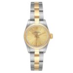 Rolex Oyster Perpetual Champagne Stick Dial on Oyster Ref 67193