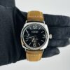 Panerai Radiomir Black Seal Black Dial on Leather Ref PAM00380 with Papers  2017 - Image 2