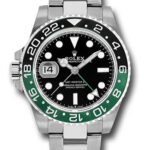 Rolex GMT-Master II "Sprite" Black Dial on Oyster Ref 126720VTNR with New Style Card Green  2022