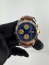 Breitling Chronomat Blue Dial on Leather Ref B13050.1