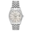 Rolex Datejust Silver Linen Dial on D Link Jubilee Ref 16014