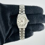 Rolex Oyster Perpetual Date Silver Dial on Folded Jubilee Ref 6917
