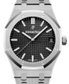 Audemars Piguet Royal Oak Black Dial on Bracelet Ref 15500ST.OO.1220ST.03 with Card
