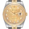 Rolex Datejust 36 Gold Anniversary Diamond Dial on Jubilee Ref 16233