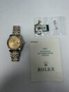 Rolex Datejust 36 Champagne Stick Dial on Jubilee Ref 16233 with Papers - Image 5