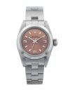 Rolex Oyster Perpetual Pink Dial on Oyster Ref 67180 with Papers  1998