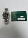 Rolex Oyster Perpetual Black Index Dial on Oyster Ref 124200 with New Style Card Green  2022 - Image 5