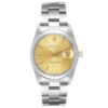 Rolex Oyster Perpetual Date Champagne Dial on Oyster Ref 15000 with Papers  1988