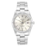 Rolex Oyster Perpetual Date Silver Dial on Oyster Ref 15010