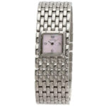 Cartier Panthere Ruban Pink Mop Arabic Dial Ref 2420