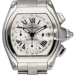 Cartier Roadster Silver Dial Ref 2618
