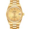 Rolex Datejust Gold Dial on President Ref 68278