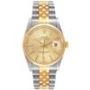 Rolex Datejust Gold Tapestry Stick Dial on Jubilee Ref 16233