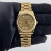 Rolex Day-Date  Gold Diamond Dial on President  Ref 118238 with Card Old Green  2012 - Image 2