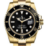 Rolex Submariner Black  Dial on Oyster Ref 116618LN with Card Old Green  2009