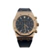 Audemars Piguet Royal Oak Chrono Blue Dial on Leather Ref 26240OR.OO.D315CR.02 with Card  2022 - Image 2