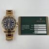 Rolex GMT-Master II Black Dial on Oyster Ref 116718LN with Card Old Green  2008 - Image 4