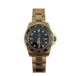 Rolex GMT-Master II Black Dial on Oyster Ref 116718LN with Card Old Green  2008