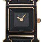 Hermes H Black Dial on Leather Ref HH1.270B with Papers