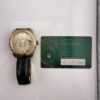 Rolex Sky Dweller Champagne Arabic Dial on Leather Ref 326138 with New Style Card Green  2021 - Image 4