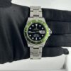 Rolex Submariner Kermit Black Dial on Oyster Ref 16610LV with Card Old Green  2007 - Image 2