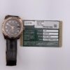 Rolex Sky Dweller Chocolate Dial on Leather Ref 326135 with Card Old Green  2013 - Image 4