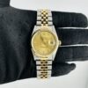 Rolex Datejust Champagne Diamond Dial on Jubilee Ref 16233 with Papers  1994 - Image 2