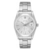 Rolex Oysterdate Precision Silver Dial on Oyster Ref 6694