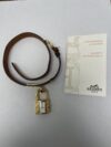 Hermes Kelly White Dial on Leather Ref KE1.201.170 with Papers  2011 - Image 2
