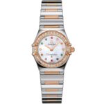 Omega Constellation White Mop Stone Dial Ref 1368.79.00 with Card  2012