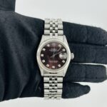 Rolex Datejust Am Chocolate Dial Dial on D Link Jubilee Ref 16014