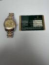 Rolex Datejust Gold Anniversary Diamond Dial Dial on Jubilee Ref 116233 with Card Old Green  2013 - Image 5