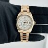 Rolex SkyDweller White Dial on Oyster Ref 326935 with New Style Card White  2019 - Image 2