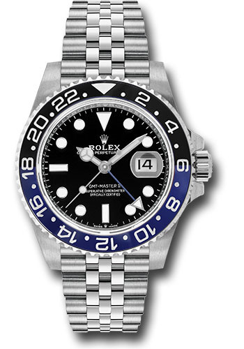 19043453_o4wwe47tar2hynjtz6hvbvrpmm0r.jpg Rolex GMT-Master II Batgirl Black Dial on Jubilee Ref 126710BLNR with New Style Card Green 2022 - Image 1