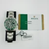 Rolex Submariner Hulk Green Dial on Oyster Ref 116610LV with New Style Card White  2018 - Image 6