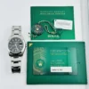 Rolex Datejust Black Index Dial on Oyster Ref 126200 with New Style Card Green  2020 - Image 6