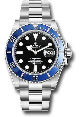 19043485_otq9t7id1vql040gozvl9k1loloz.webp Rolex Submariner Cookie Monster Black Dial on Oyster Ref 126619LB with New Style Card White 2024 - Image 1