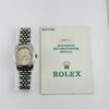 Rolex Datejust Silver Stick Dial on D Link Jubilee Ref 68274 with Papers  1991 - Image 6