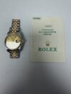 Rolex Datejust Champagne Stick Dial on Jubilee Ref 16233 with Papers  1990 - Image 5